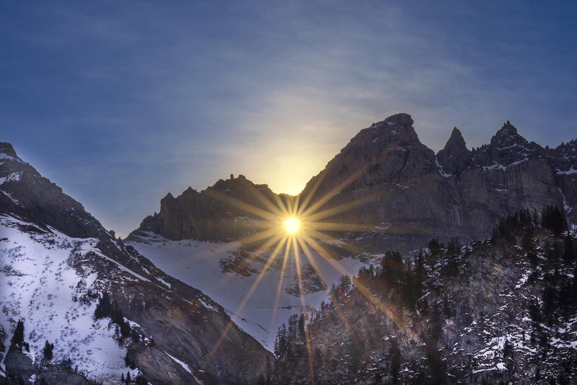 European Photography Awards Winner - Sunrise at Martinsloch