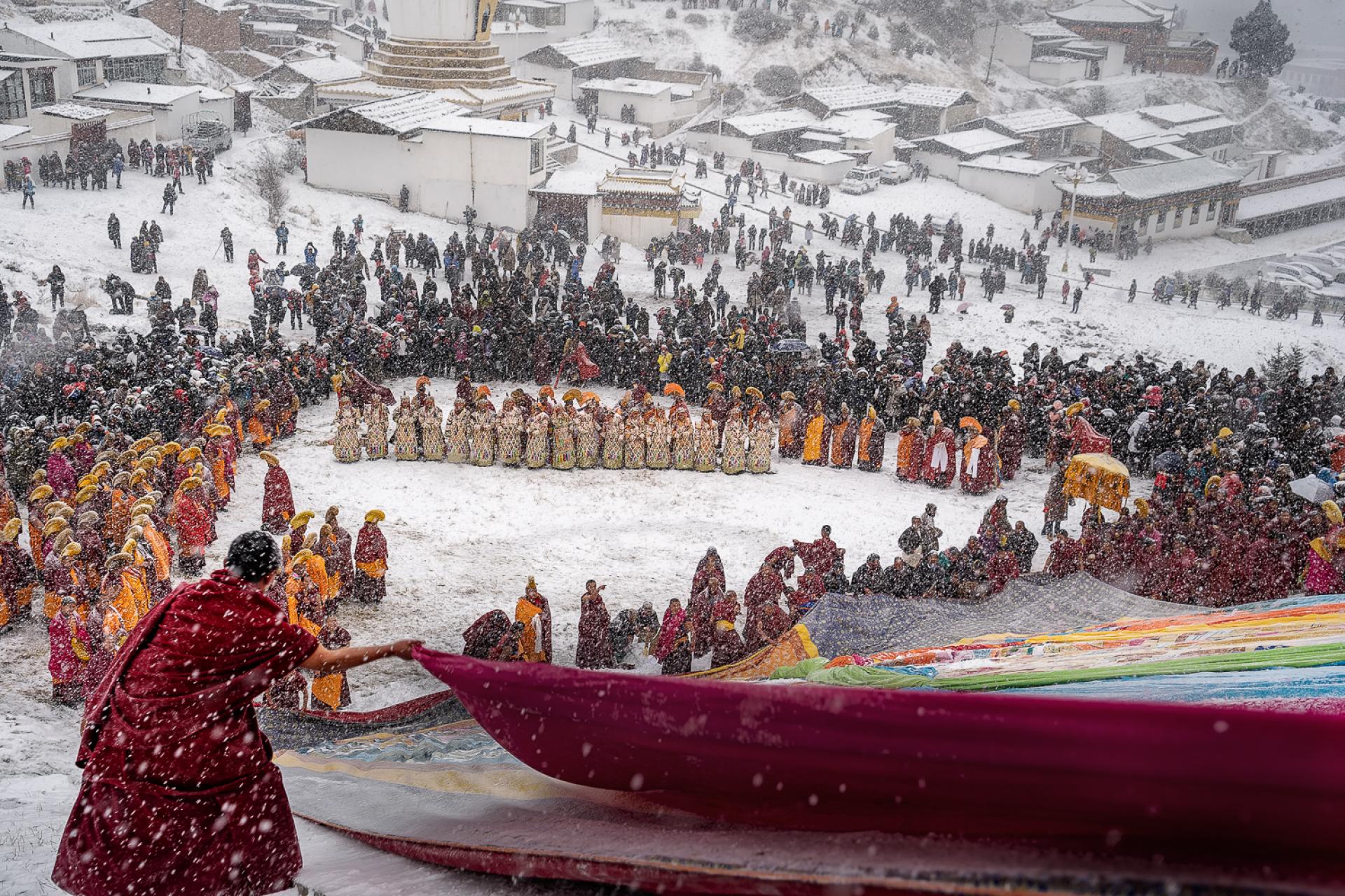 European Photography Awards Winner - Monlam-Great Prayer