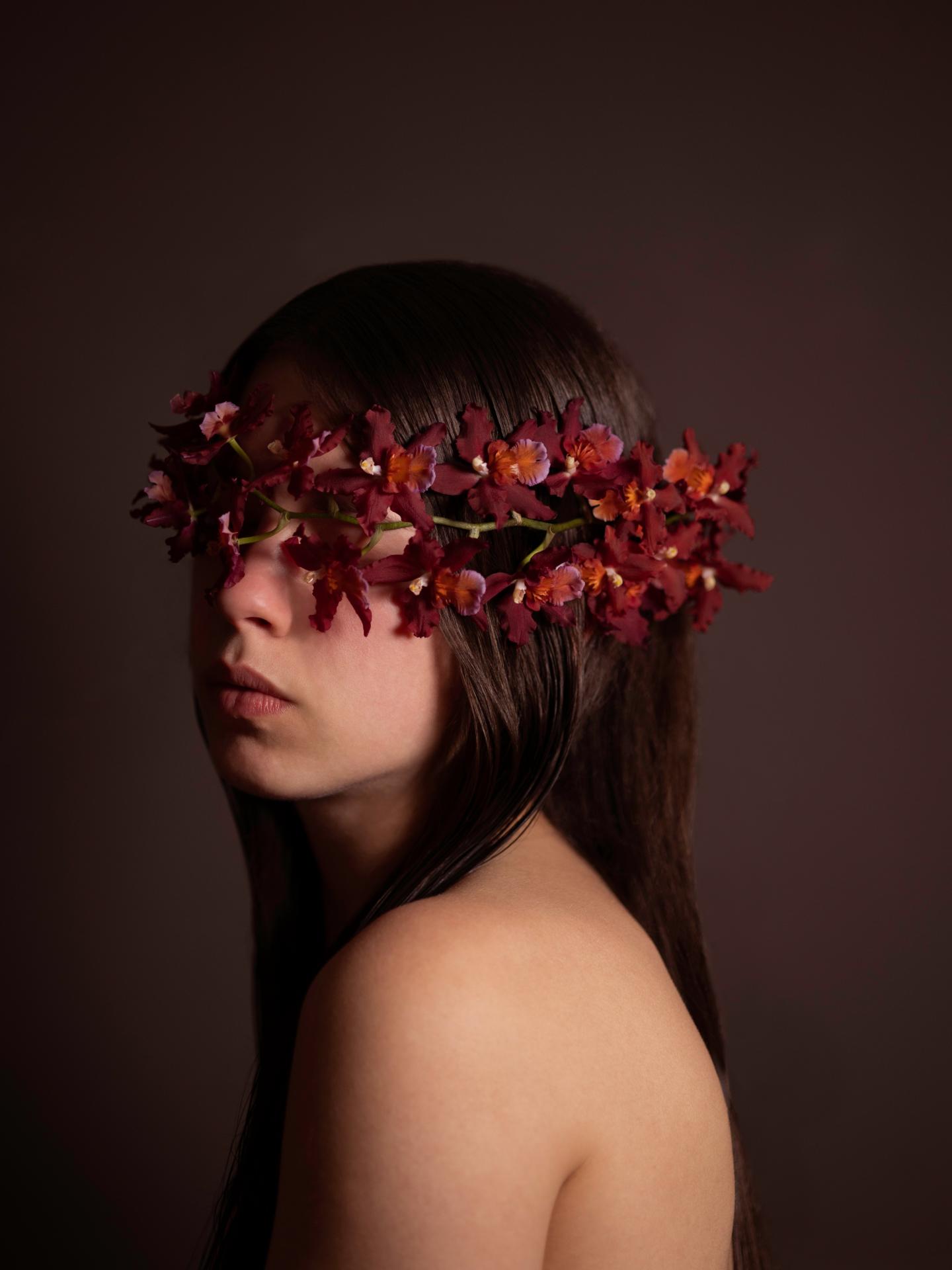 European Photography Awards Winner - Girl with red orchid