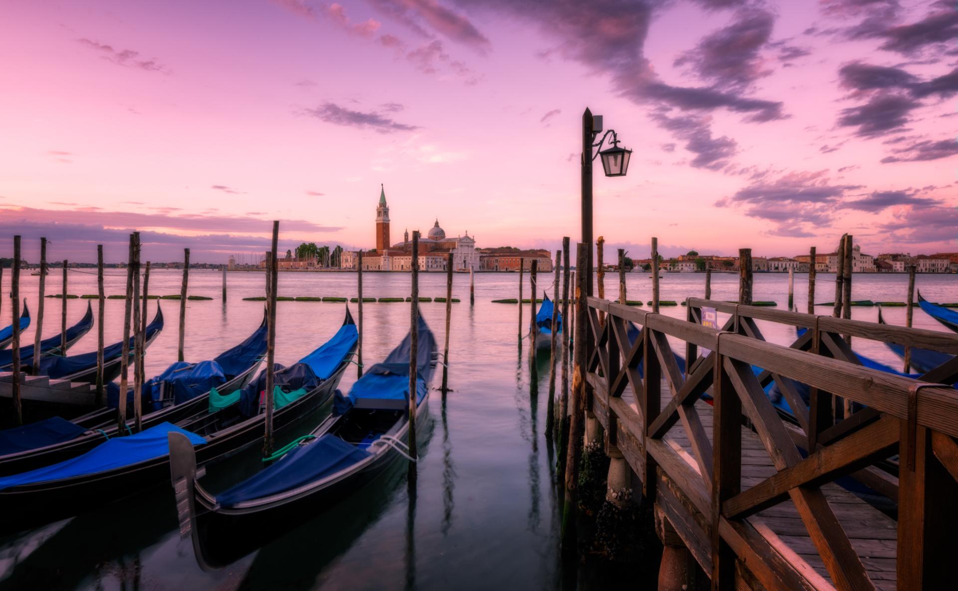 European Photography Awards Winner - Venetian Symphony: Gondolas Await the Day