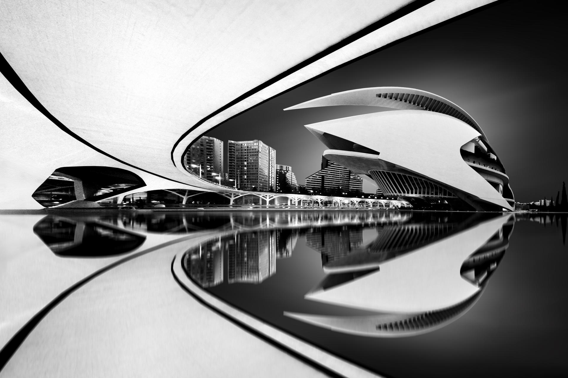 European Photography Awards Winner - Monochrome Majesty: Capturing Queen Sofia Palace of Arts