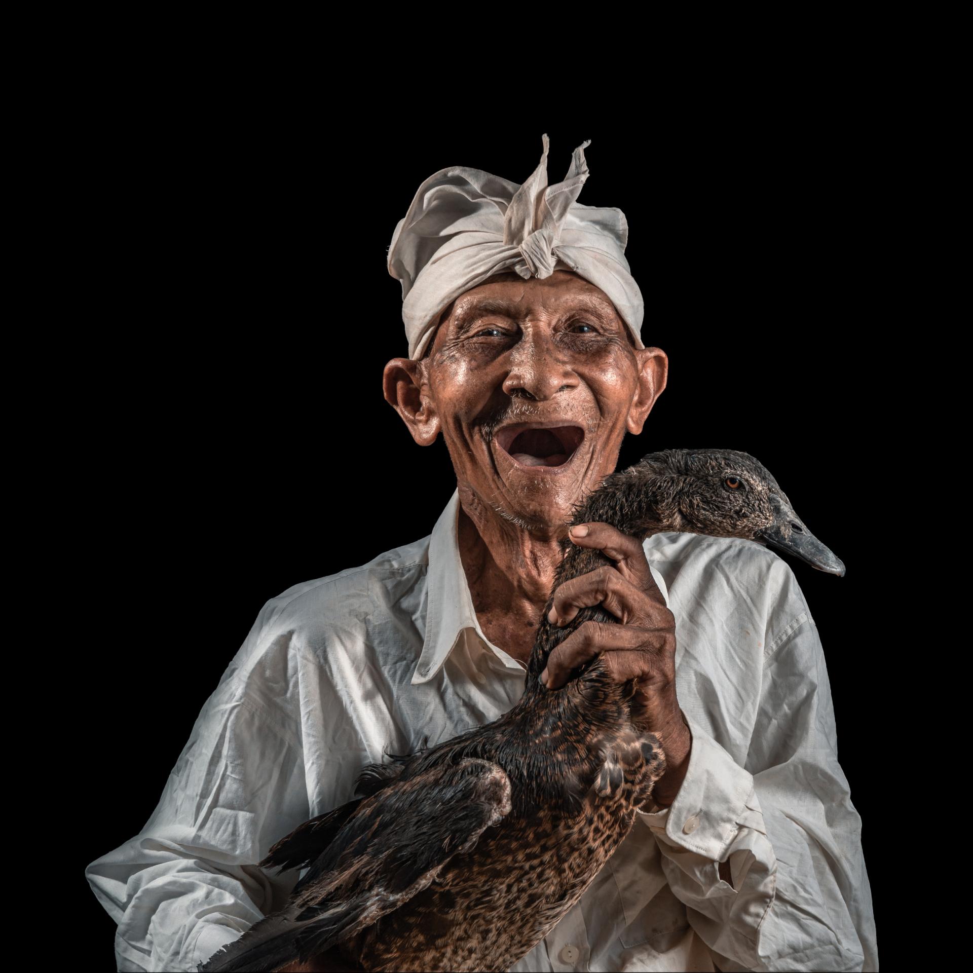 European Photography Awards Winner - Grandpa and his duck