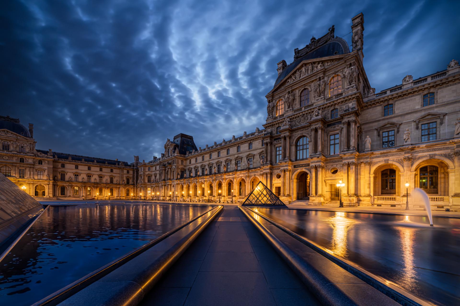 European Photography Awards Winner - Secret Dawn at the Louvre