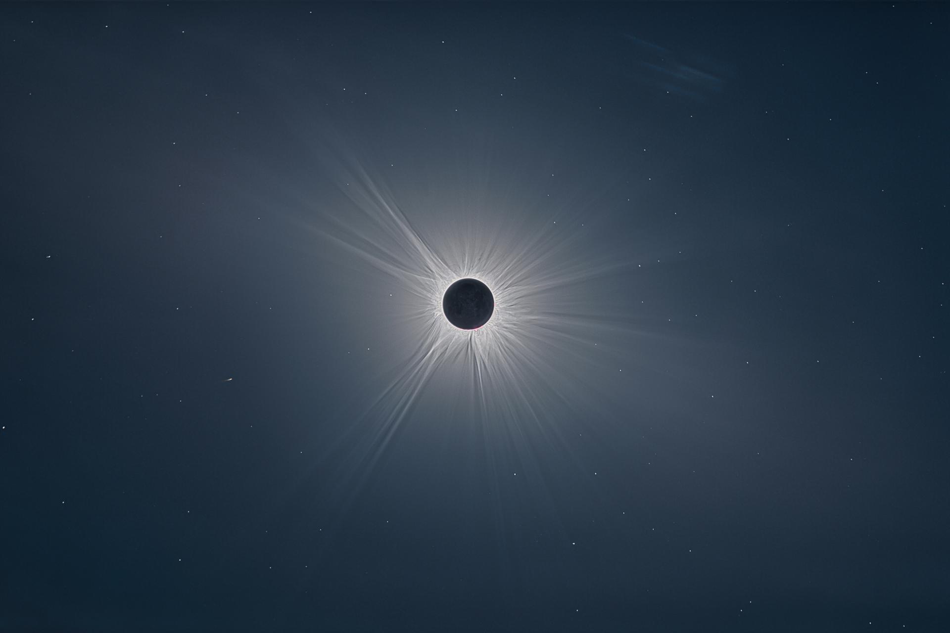 European Photography Awards Winner - Wide Solar Corona and a Comet