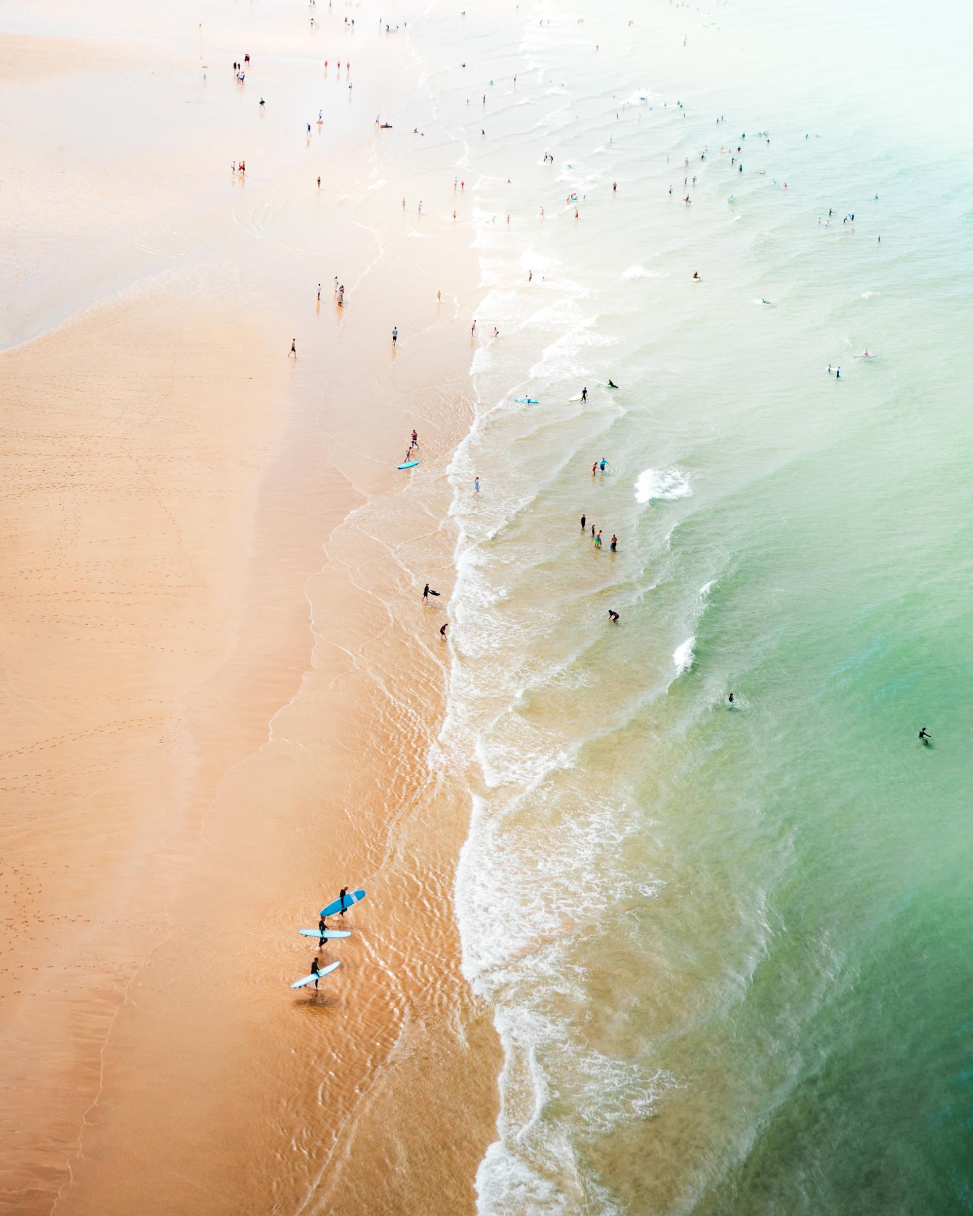 European Photography Awards Winner - Surfers at Fistral Beach