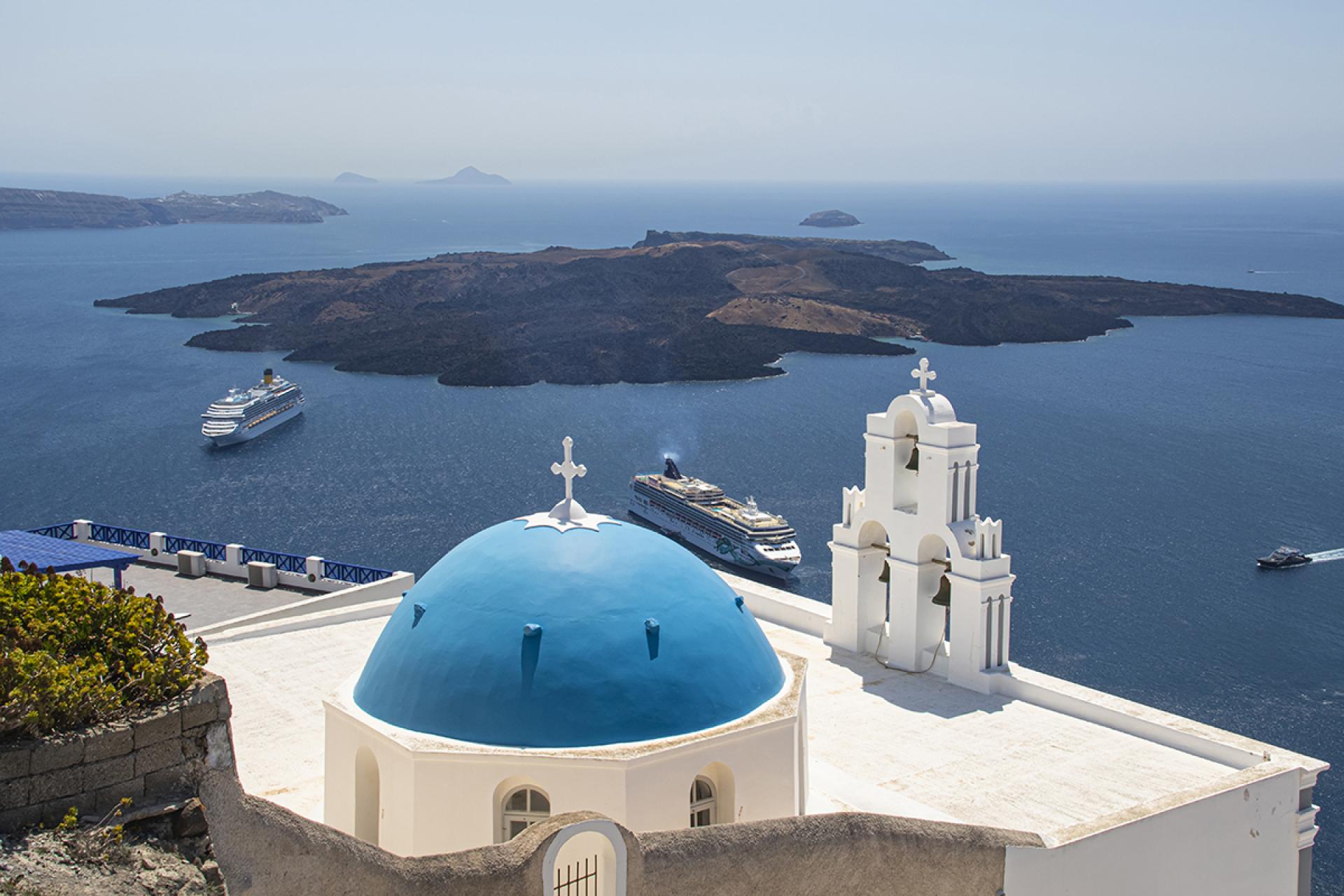 European Photography Awards Winner - Santorini - In White And Blue