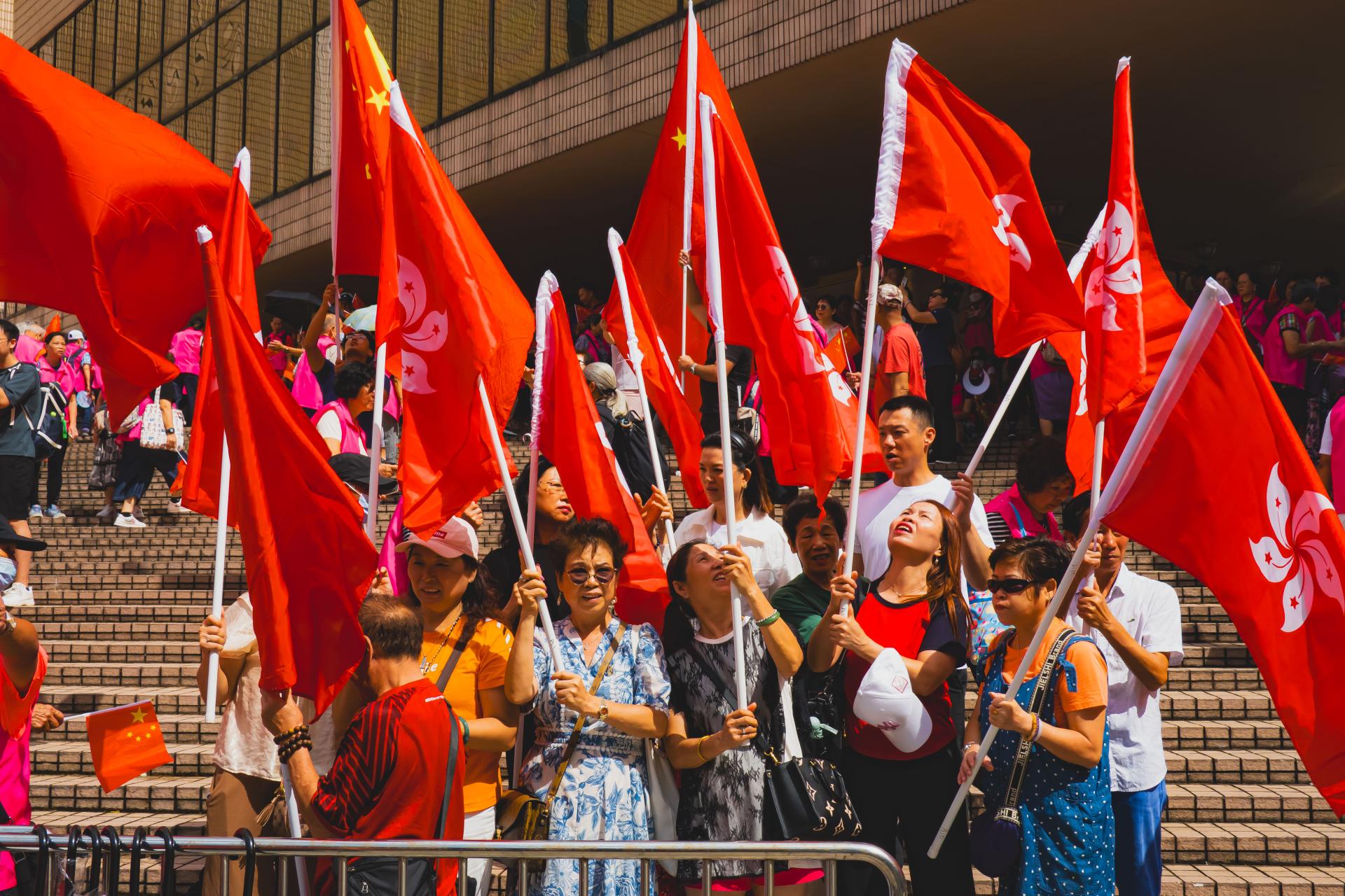 European Photography Awards Winner - Celebration of the Handover of Hong Kong