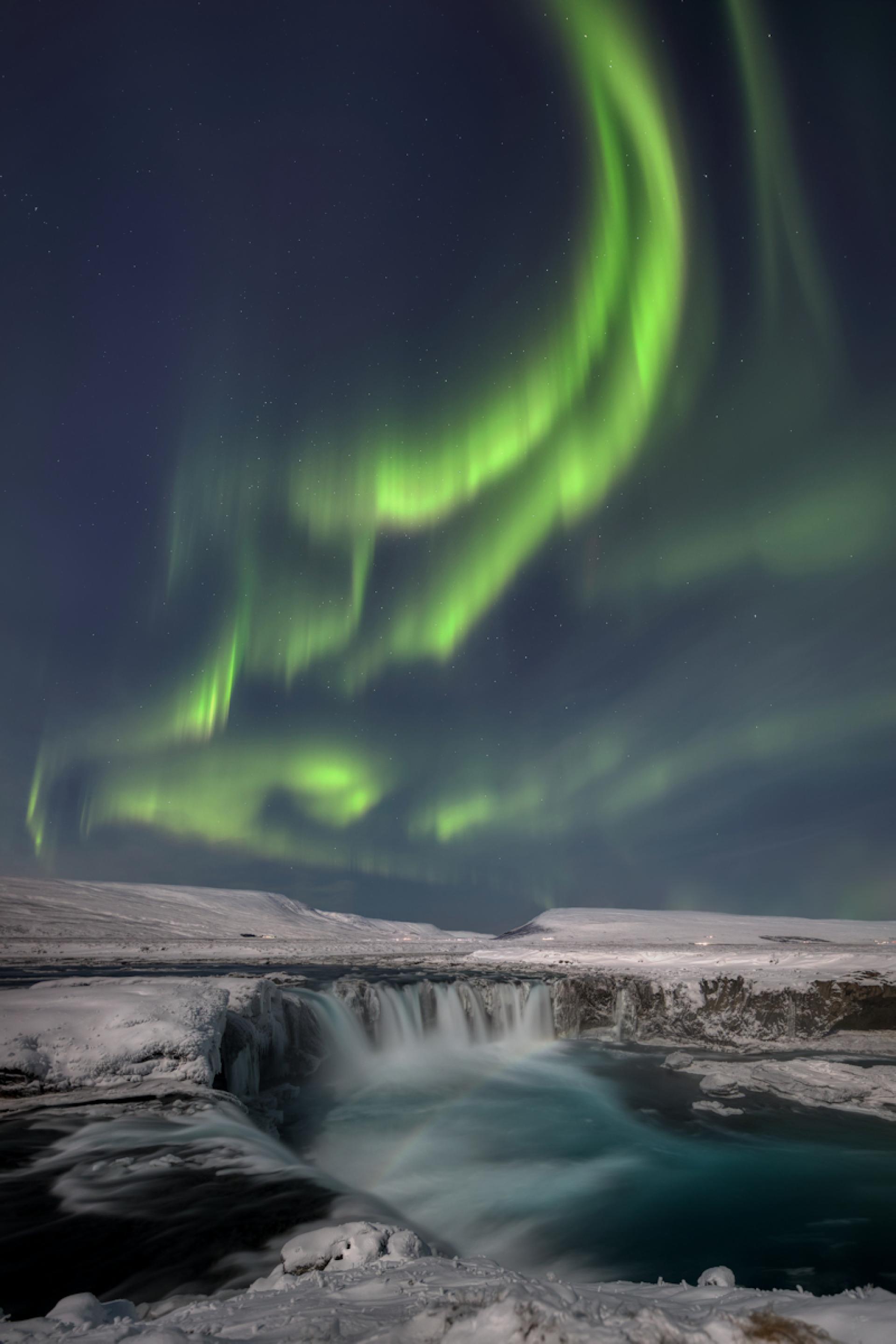 European Photography Awards Winner - lights over Iceland