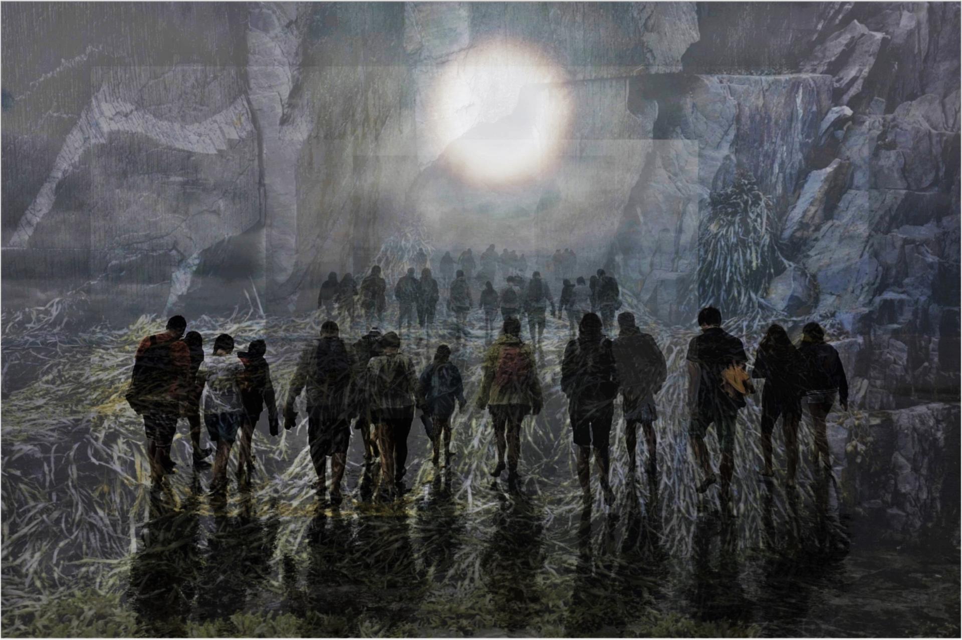 European Photography Awards Winner - The Migrants (Walking Towards the Light)