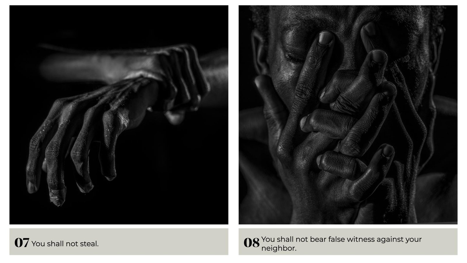 European Photography Awards Winner - The 10 Commadments