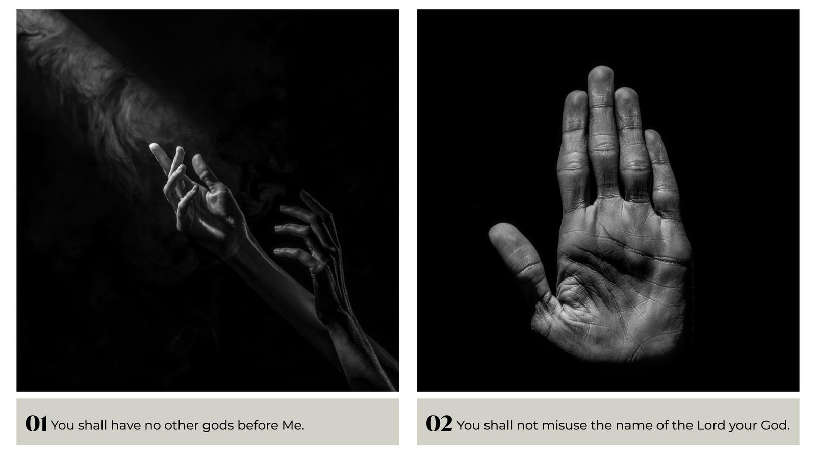 European Photography Awards Winner - The 10 Commadments