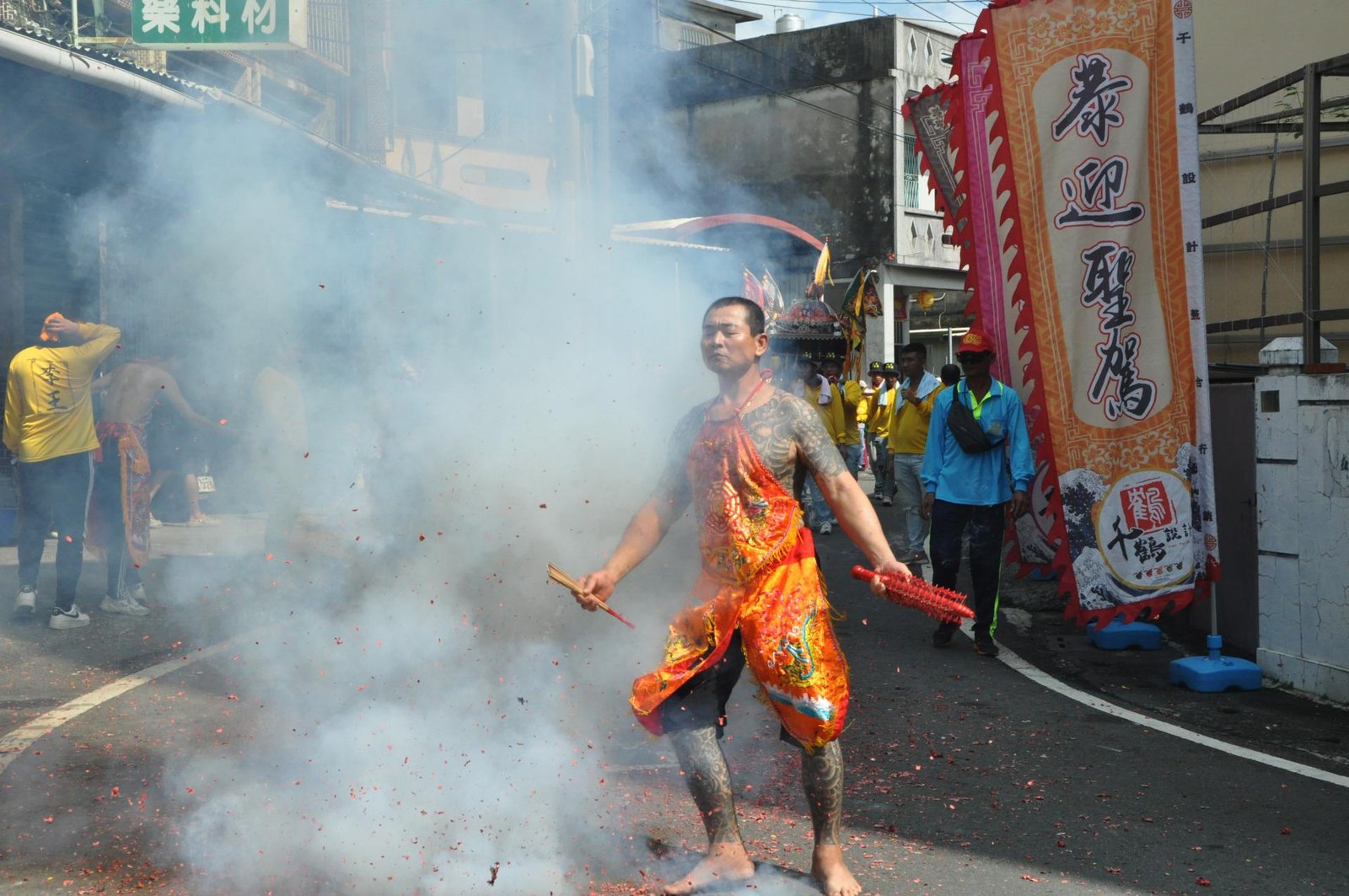 European Photography Awards Winner -  Temple Fairs  Under The Smoke