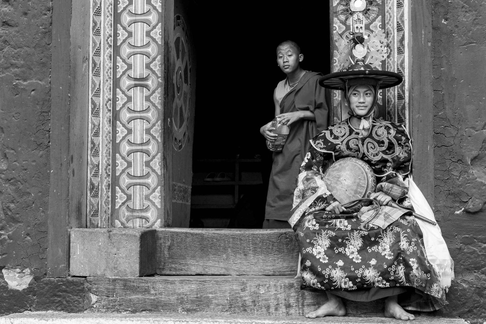 European Photography Awards Winner - Monks At Fesitival 