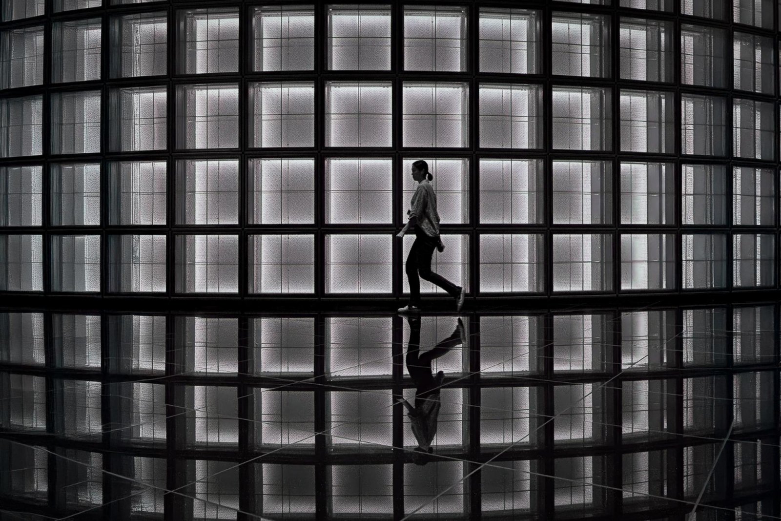 European Photography Awards Winner - Shibuya Glass Wall Walkway