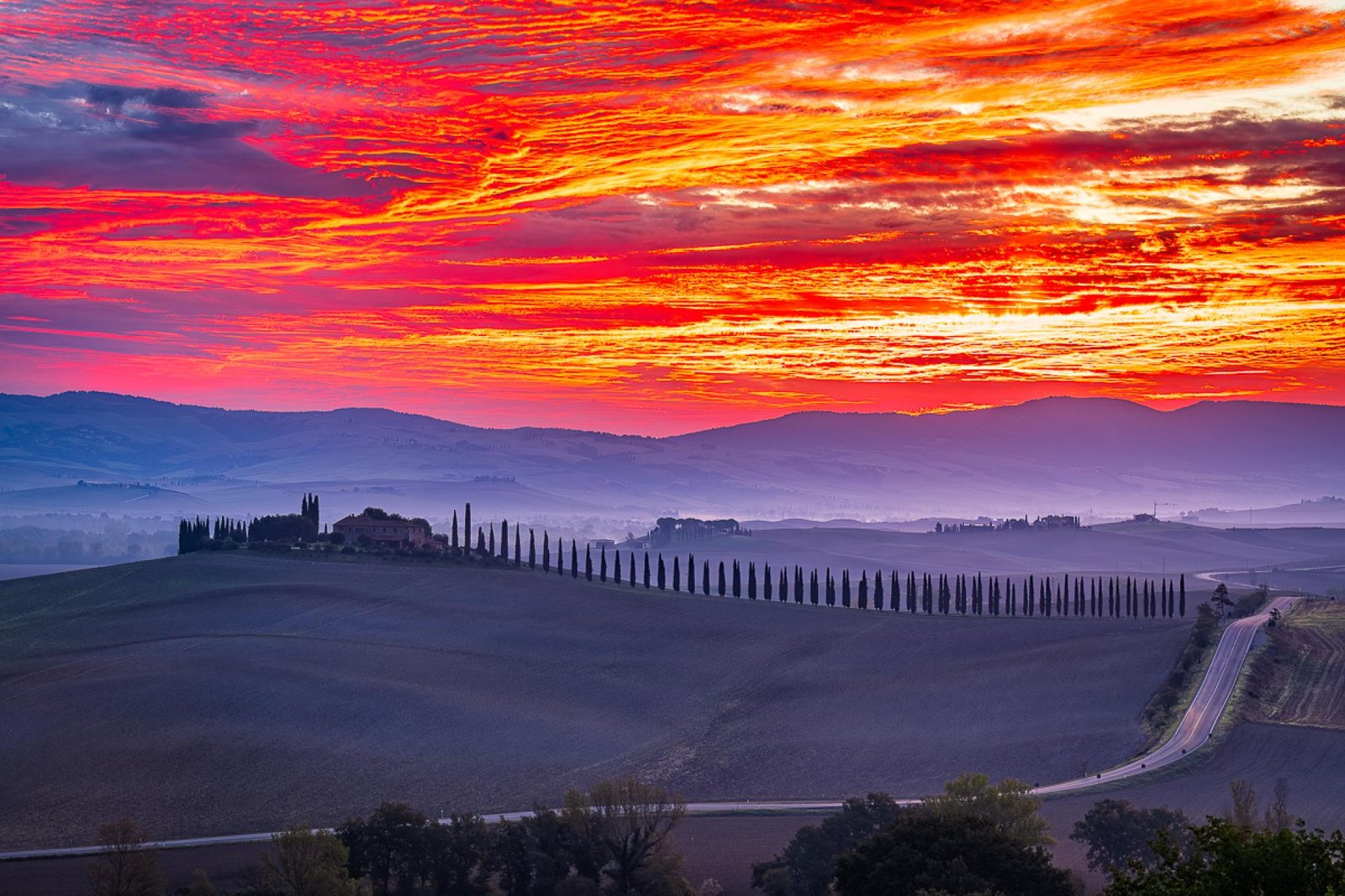 European Photography Awards Winner - A Perfect Tuscan Sunrise
