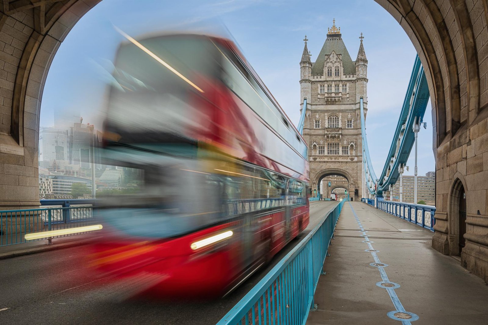 European Photography Awards Winner - London Tower Bridge and Bus 