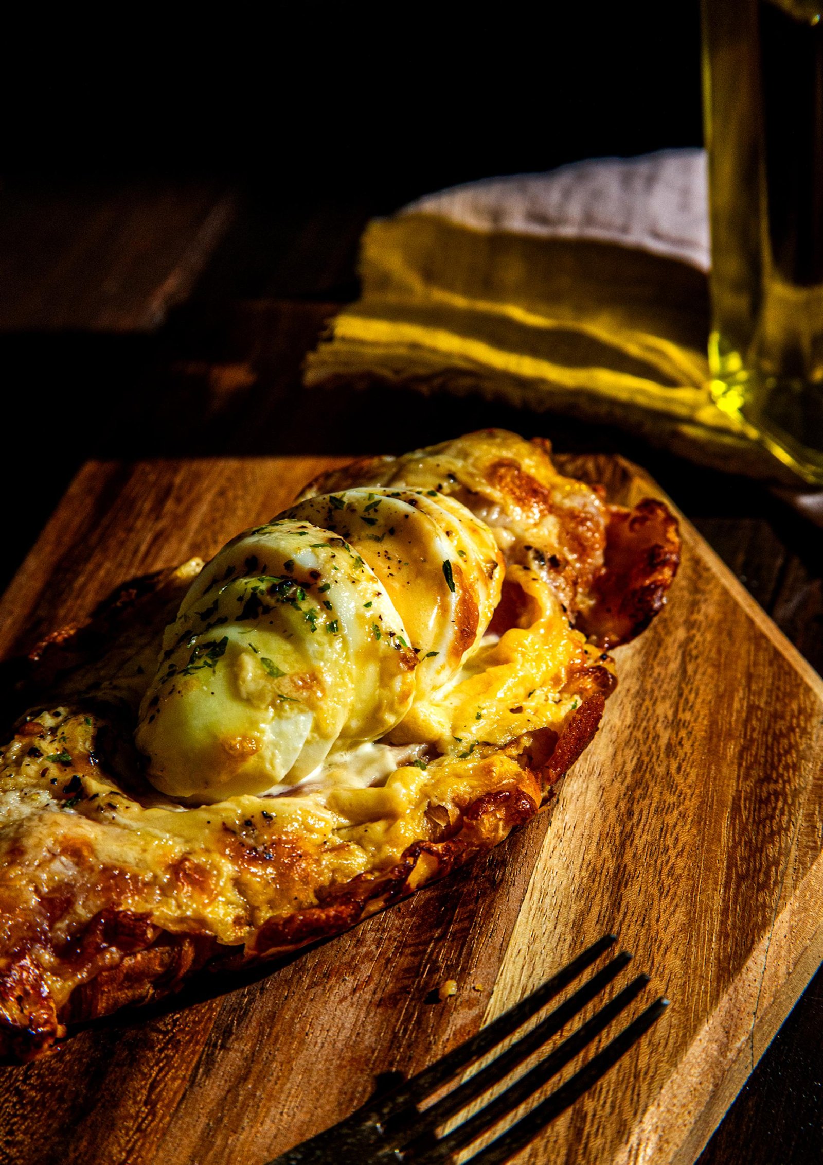 European Photography Awards Winner - Croissant eggs benedict style 