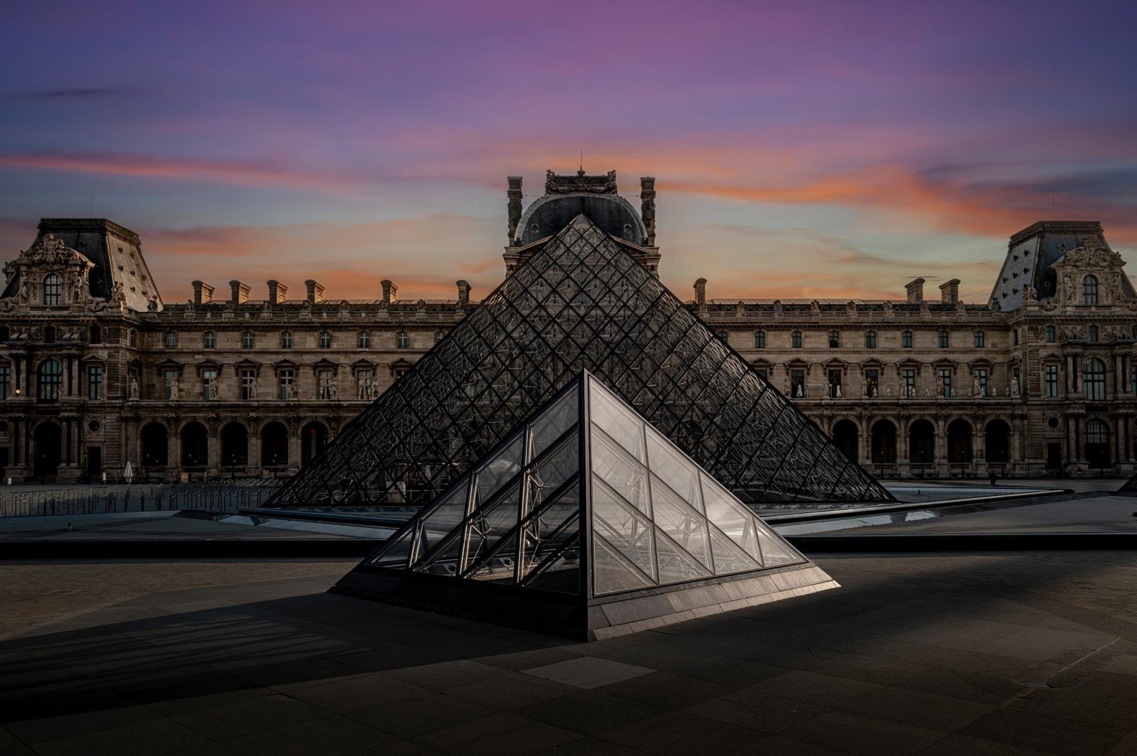 European Photography Awards Winner - Out of the corner of my eye - The Louvre at sunrise