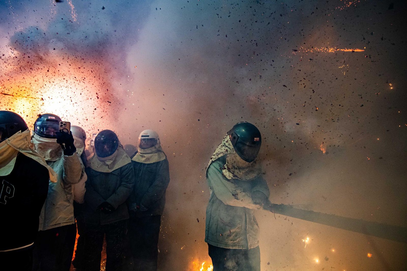 European Photography Awards Winner - Yanshui Beehive Fireworks Festival - Faith