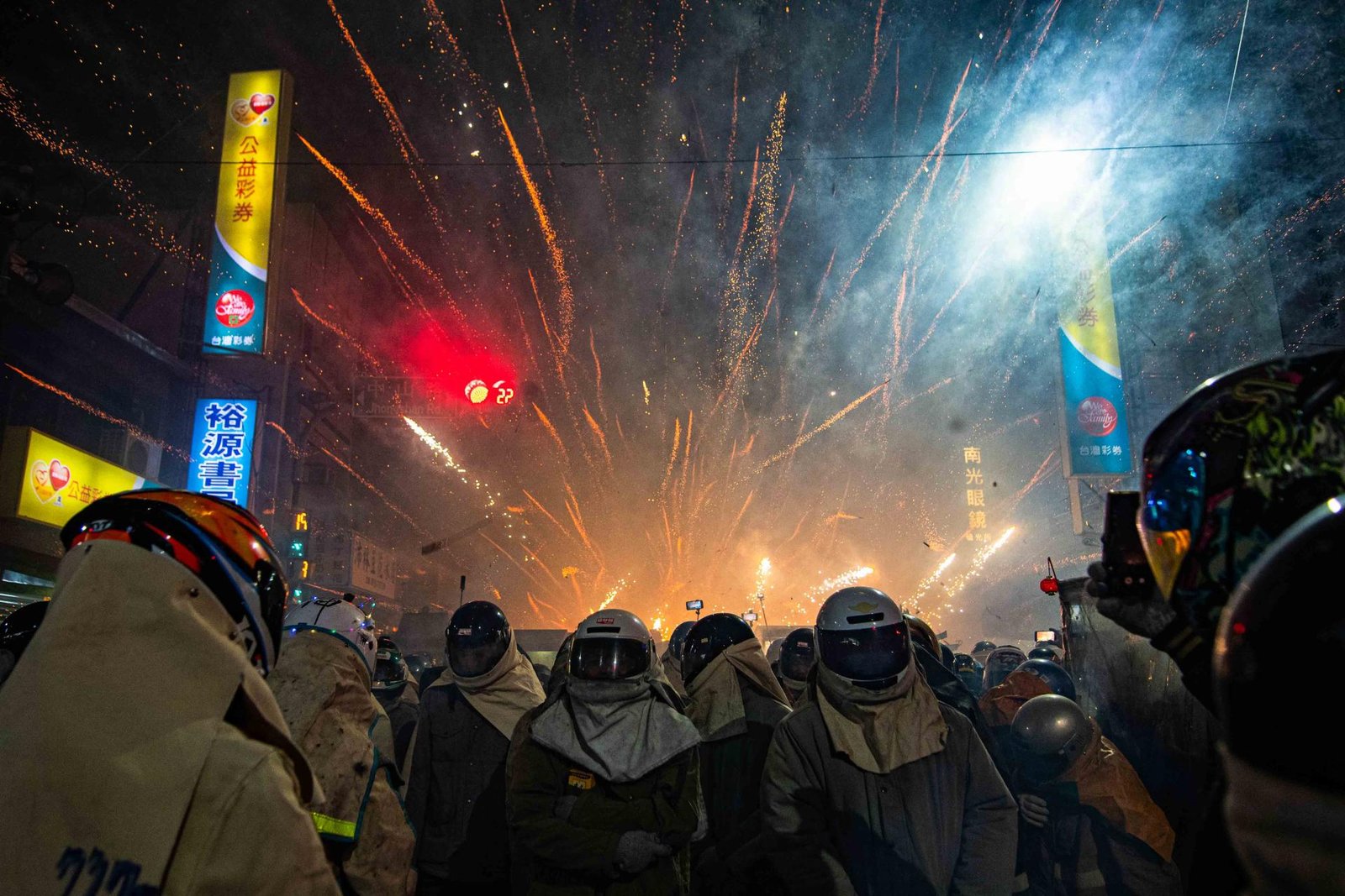 European Photography Awards Winner - Yanshui Beehive Fireworks Festival - Faith