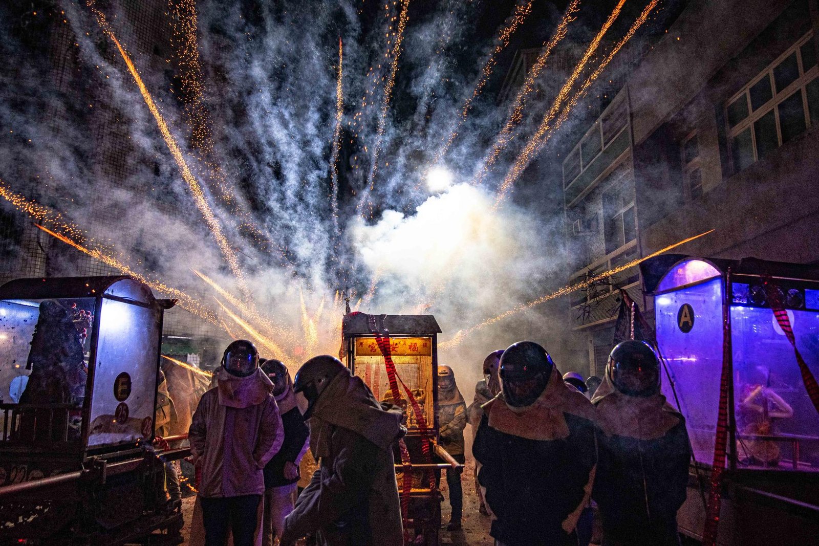 European Photography Awards Winner - Yanshui Beehive Fireworks Festival - Faith