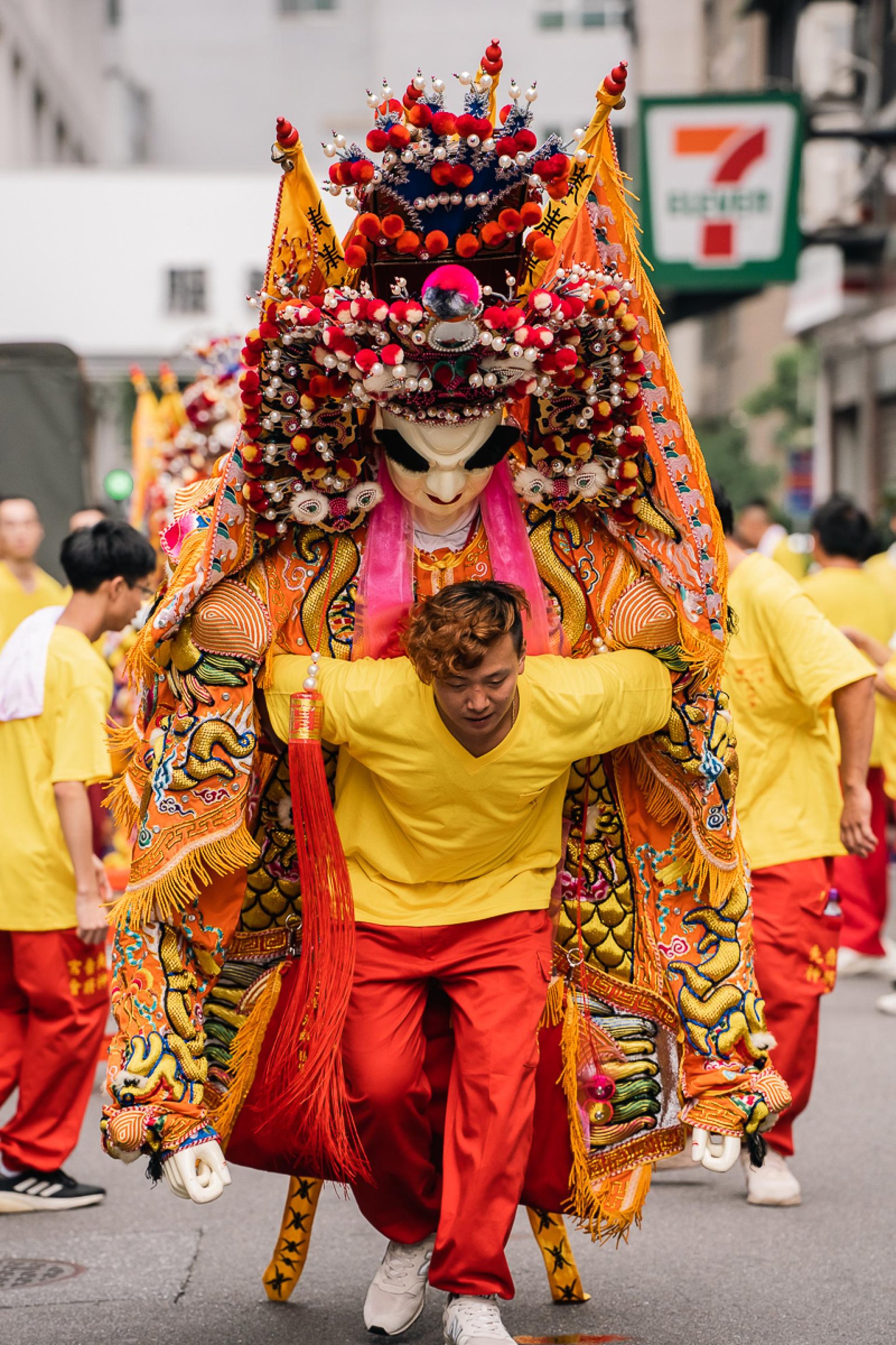 European Photography Awards Winner - The Weight of Devotion: Divine Guardians of Luzhou