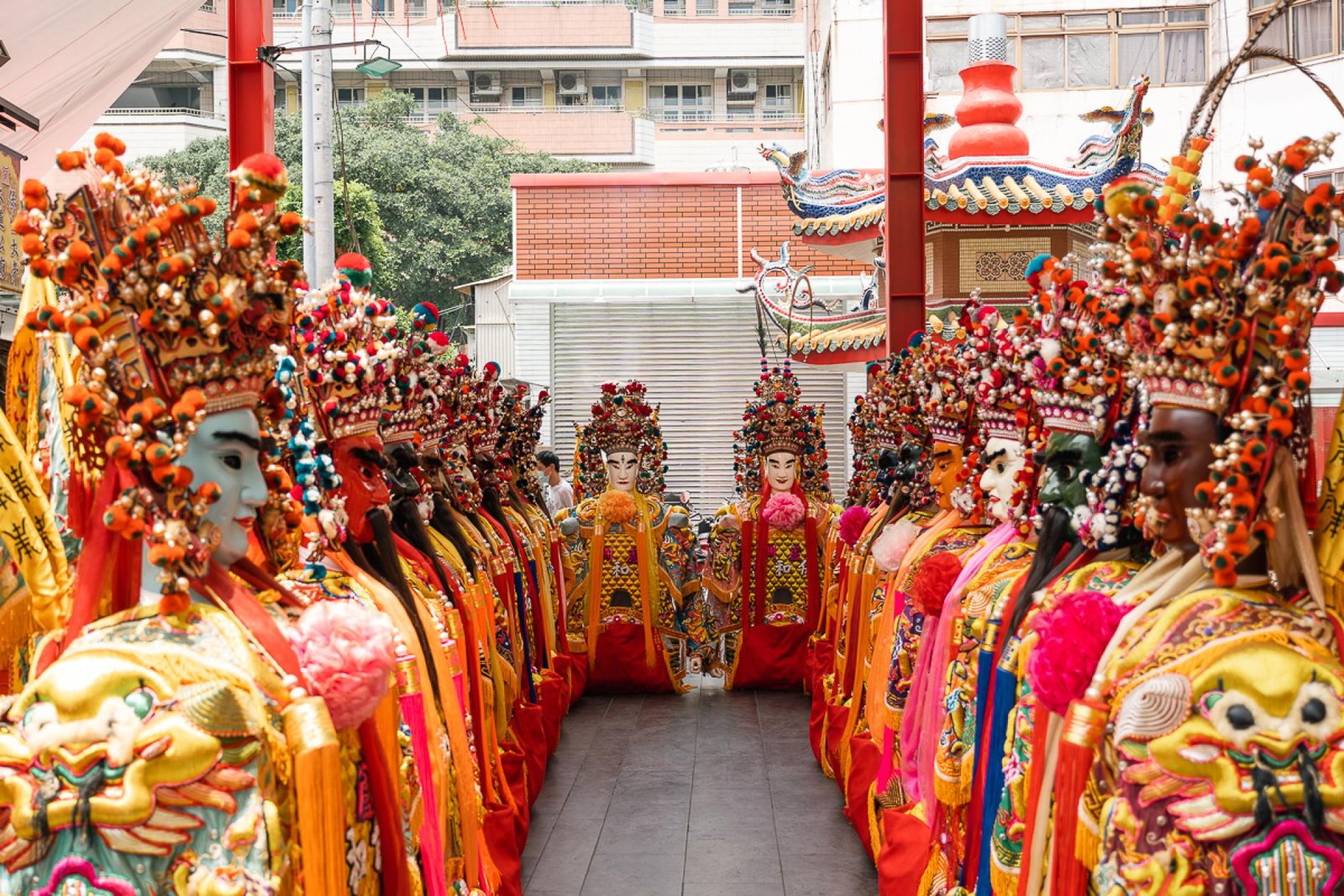 European Photography Awards Winner - The Weight of Devotion: Divine Guardians of Luzhou