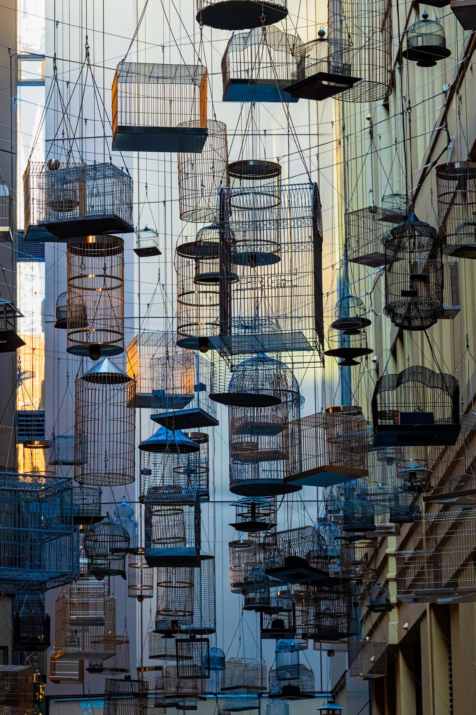 European Photography Awards Winner -  “Forgotten Songs” – Angel Place Birdcages