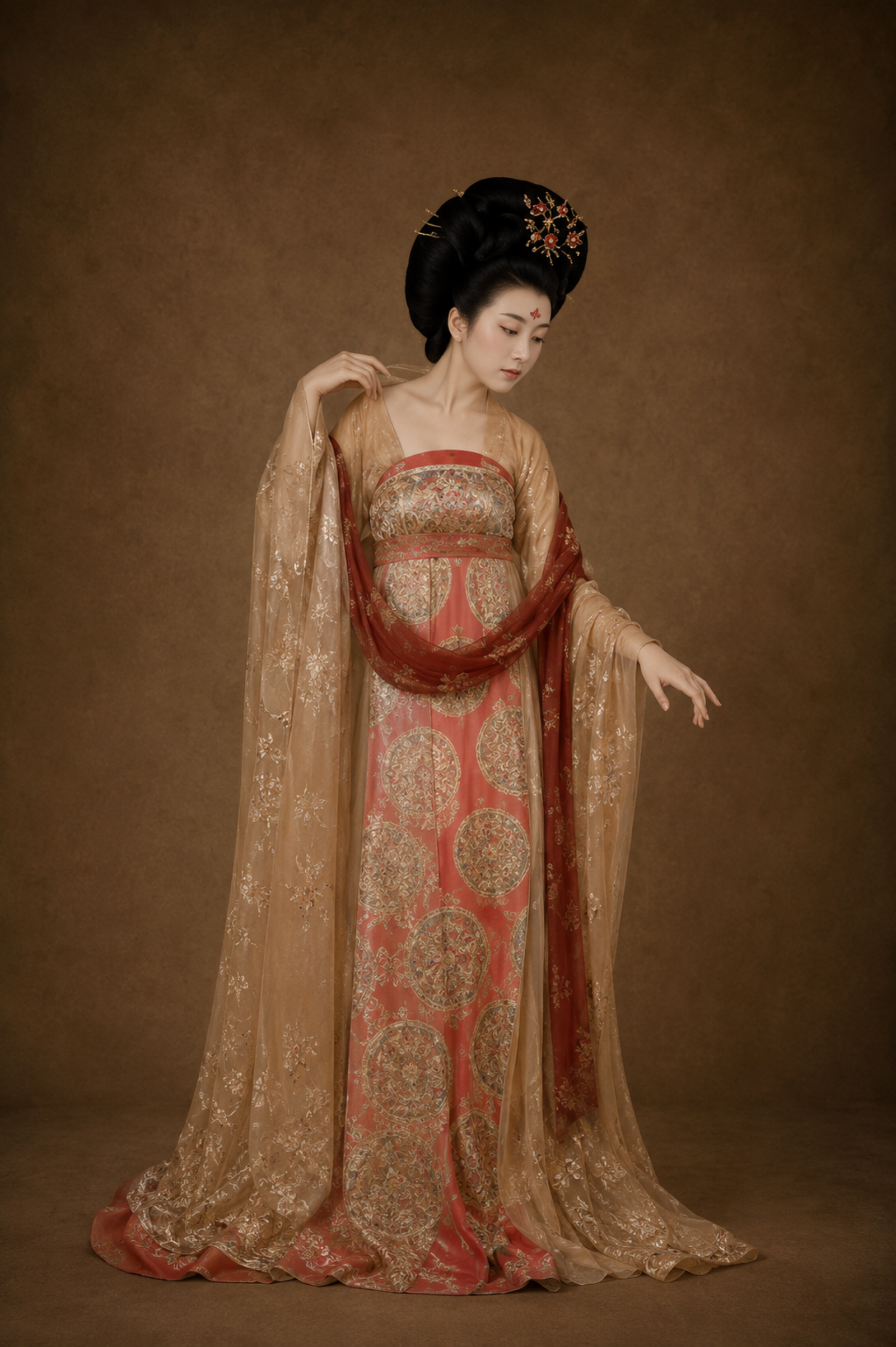 European Photography Awards Winner - Court Ladies Wearing Flowered Headdresses 簪花仕女圖     